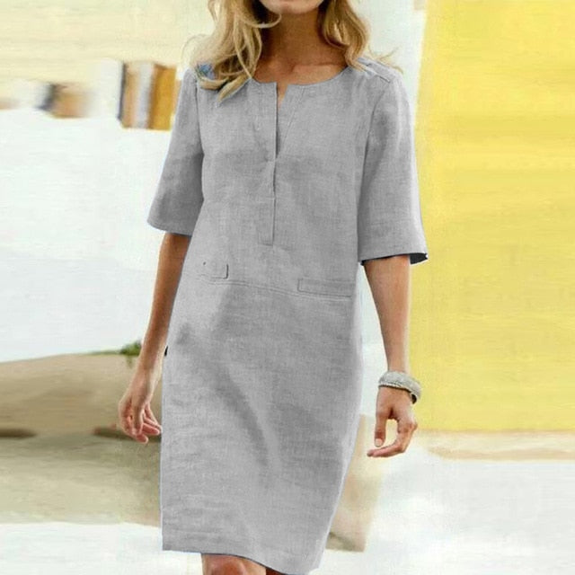 ZANZEA Midi Dress - Effortless Elegance for Every Summer Event