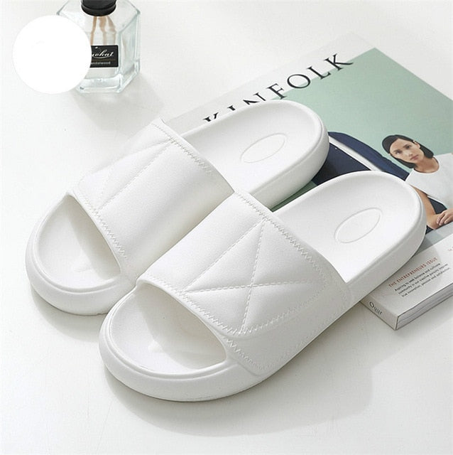 Slippers Men Slides Indoor Massage Slipper Man Home Shoes Non-slip Zapatos Hombre Beach Women Couple Flip Flops