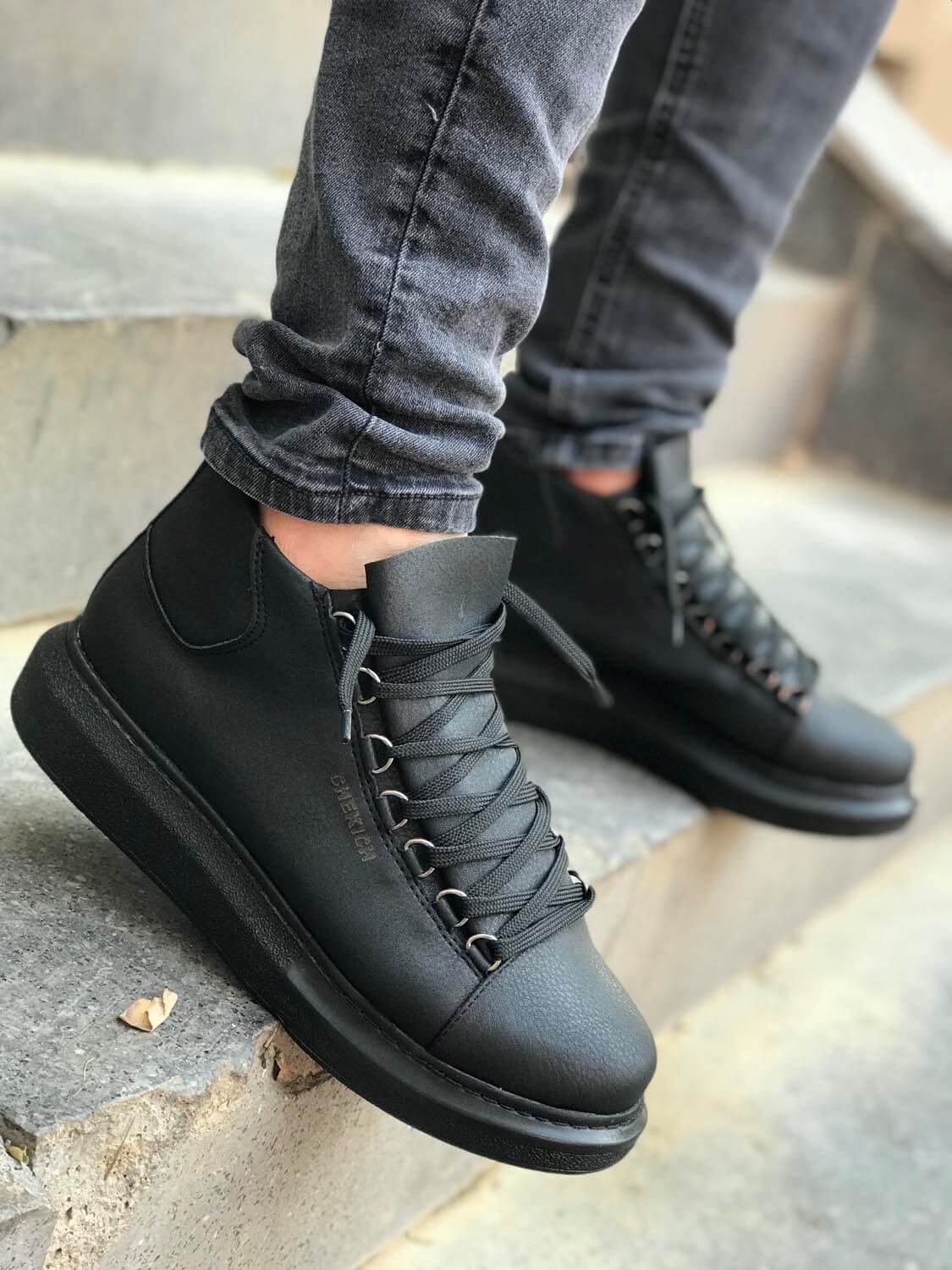 Chekich CH258 Black S.T Male Sneakers