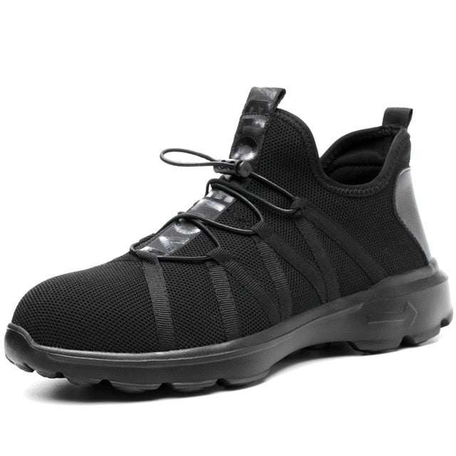 XIZOU Men's Steel Toe Safety Boots - Durable & Puncture-Proof