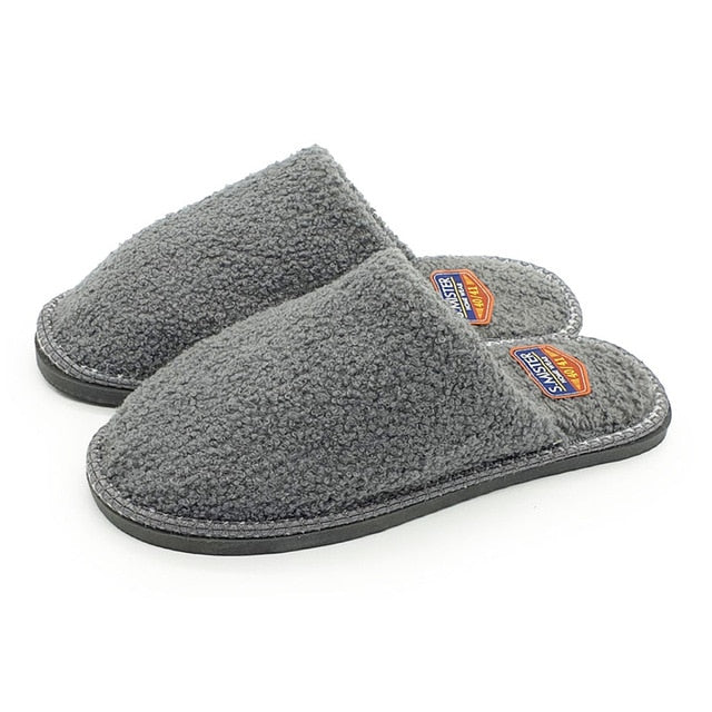SMILE OF MISTER Men's Slippers - Cozy Elegance for Relaxing Evenings