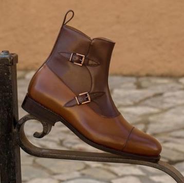 PU Leather Ankle Boots - Stylish Comfort with Zipper Detail