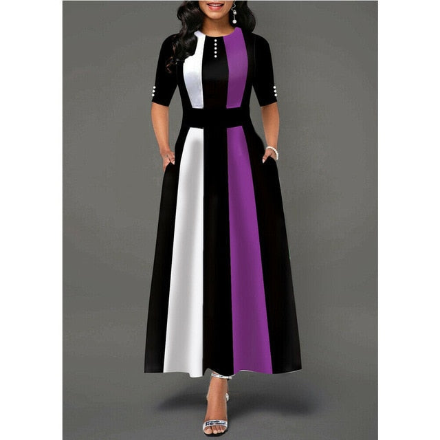 Plus Size Vintage Swing Dress - Flattering Elegance for Every Occasion