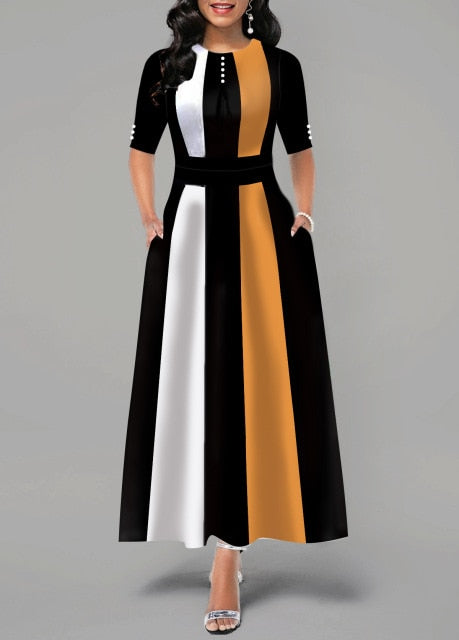 Plus Size Vintage Swing Dress - Flattering Elegance for Every Occasion