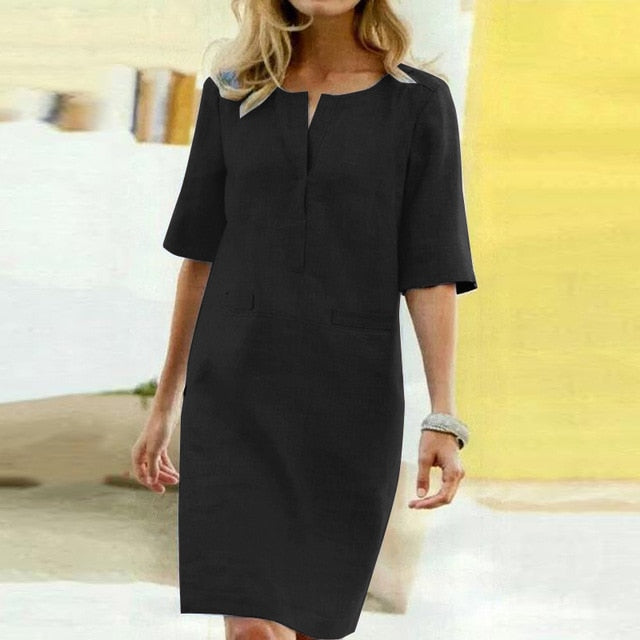 ZANZEA Midi Dress - Effortless Elegance for Every Summer Event