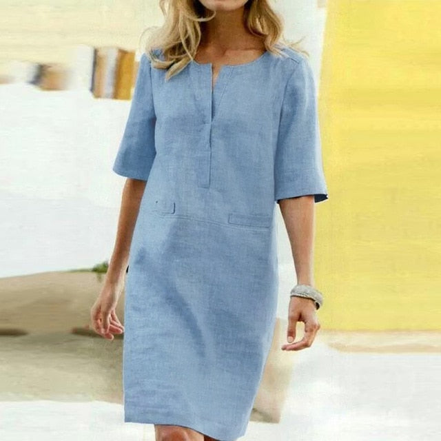 ZANZEA Midi Dress - Effortless Elegance for Every Summer Event