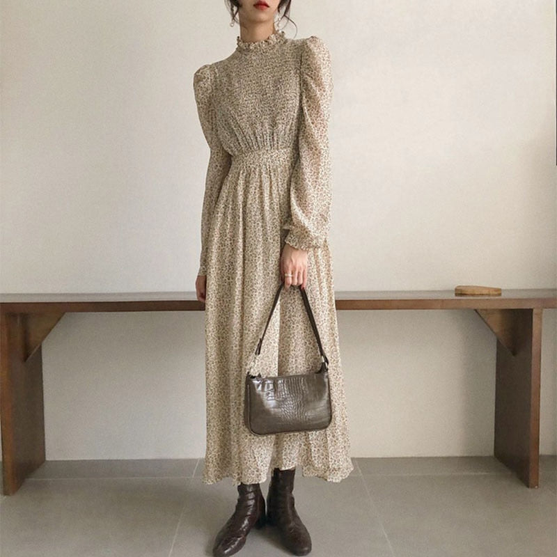 BGTEEVER Vintage Floral Dress - Timeless Elegance for Every Occasion