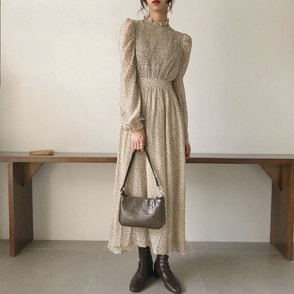 BGTEEVER Vintage Floral Dress - Timeless Elegance for Every Occasion