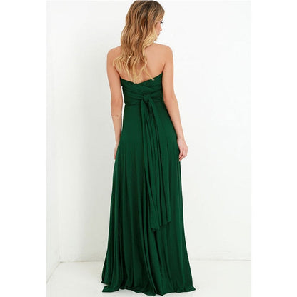 Convertible Boho Maxi Dress - Versatile Style for Every Occasion