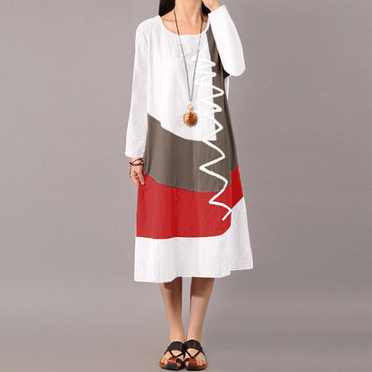 ZANZEA Boho Cotton Dress - Embrace Laid-Back Summer Style