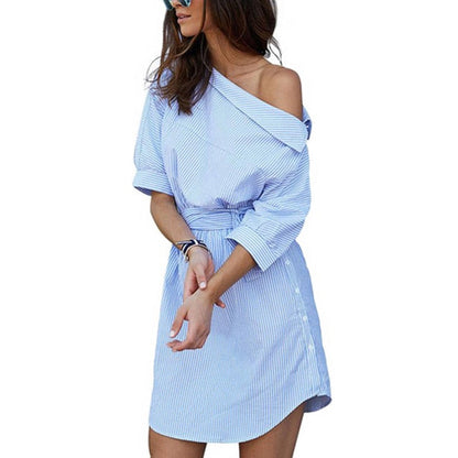Women's Breezy Beach Dress with Chic Split - Summer Essential