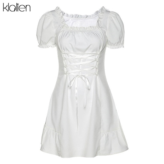 Romantic Silk Mini Dress - Exquisite Elegance with Bow Detail