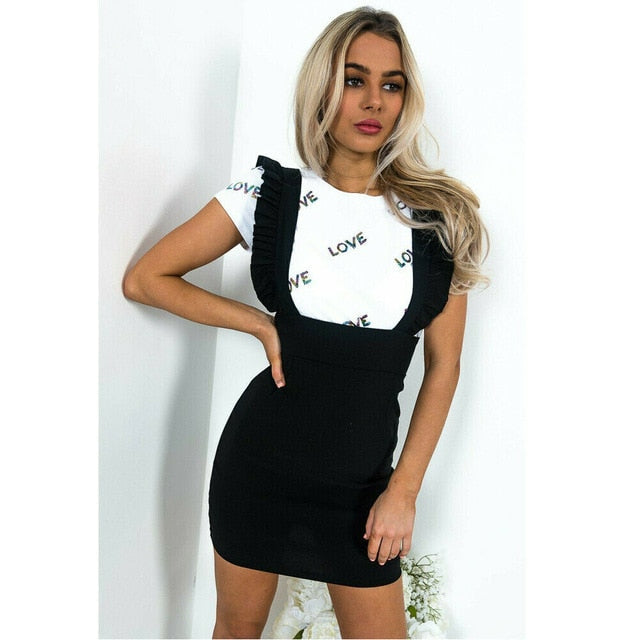 Hirigin Check Dog Tooth Dress - Casual Elegance with Playful Charm