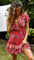 Floral Ethnic Summer Dress - Bohemian Elegance for Every Occasion