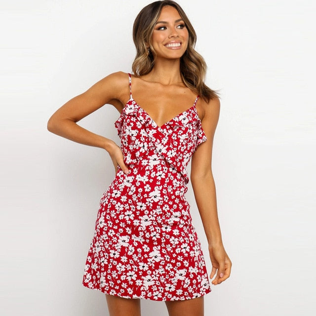 Floral Ethnic Summer Dress - Bohemian Elegance for Every Occasion