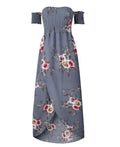 NEDEINS Women's Boho Floral Maxi Dress - Versatile Summer Elegance