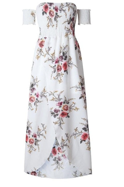 NEDEINS Women's Boho Floral Maxi Dress - Versatile Summer Elegance