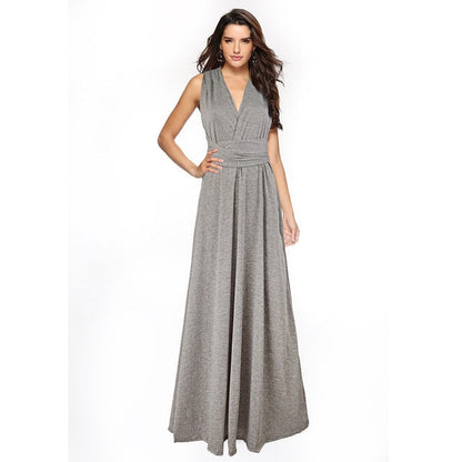 Convertible Boho Maxi Dress - Versatile Elegance for Every Occasion
