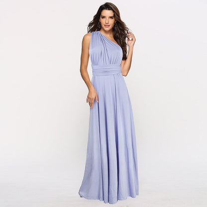 Convertible Boho Maxi Dress - Versatile Elegance for Every Occasion