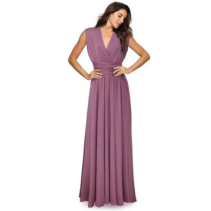 Convertible Boho Maxi Dress - Versatile Elegance for Every Occasion