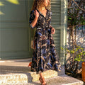 Aachoae Boho Floral Dress - Embrace Spring's Vibrant Elegance