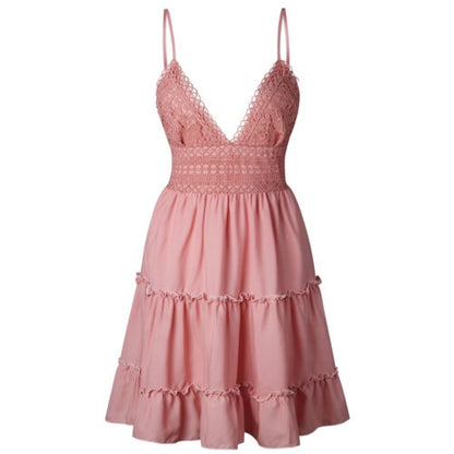 Stylish Lace Mini Dress - Make a Statement with Elegance