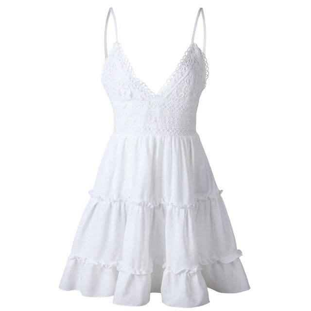 Stylish Lace Mini Dress - Make a Statement with Elegance
