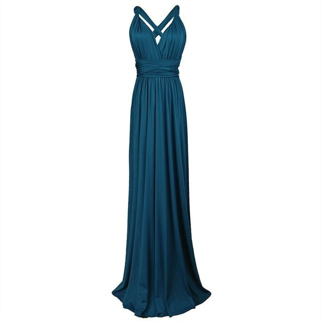 Convertible Boho Maxi Dress - Versatile Style for Every Occasion