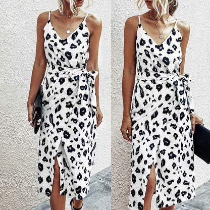 Chic Bohemian Tie Dye Maxi Dress - Vibrant Summer Style