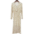 Chic Floral A-Line Dress - Timeless Elegance & Modern Comfort