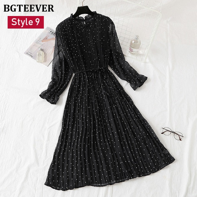 Chiffon Floral Dress - Elegant & Versatile for Every Occasion