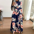Elegant Boho Floral Maxi Dress - Your Autumn Essential