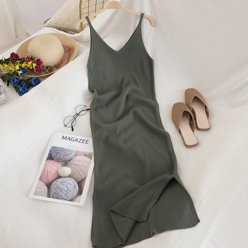 OCEANLOVE Knitted Dress - Cozy Elegance for Any Season