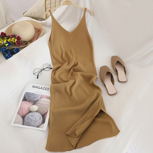 OCEANLOVE Knitted Dress - Cozy Elegance for Any Season