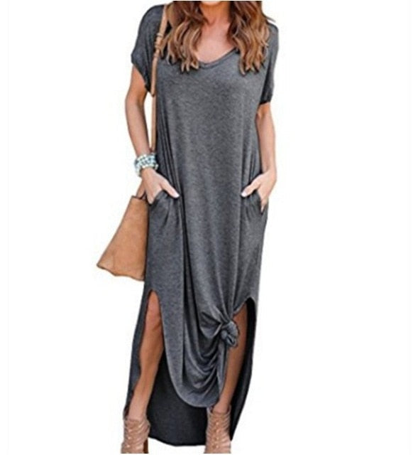 Plus Size Maxi Dress - Flattering Comfort for Every Occasion