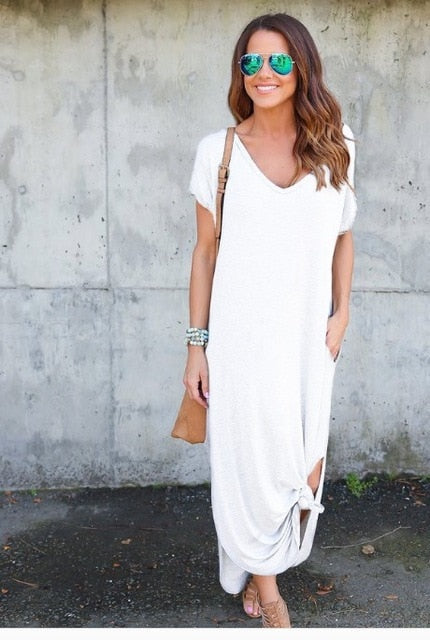 Plus Size Maxi Dress - Flattering Comfort for Every Occasion