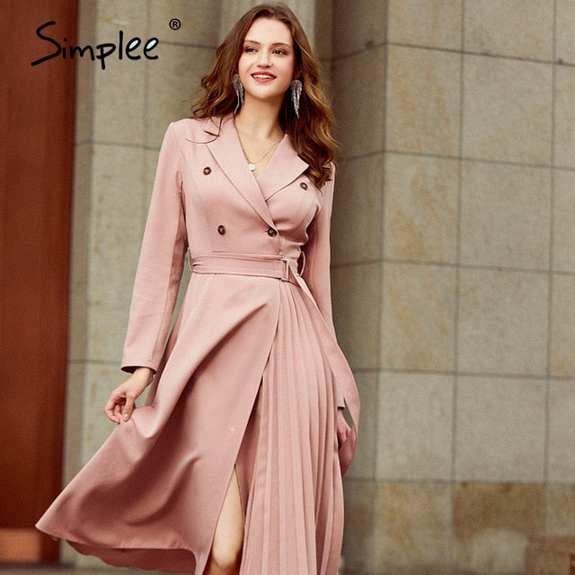 Plaid Blazer Dress - Modern Elegance for the Professional Woman