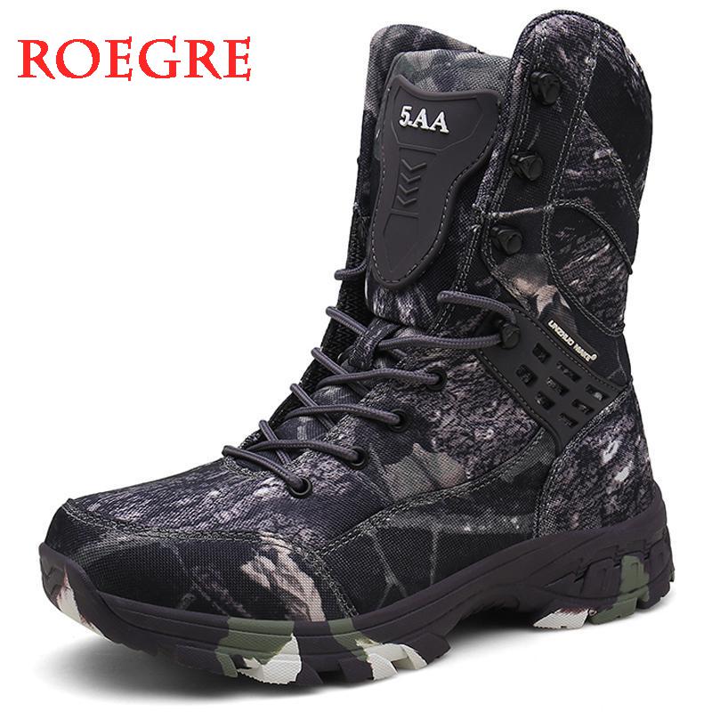 Men's Tactical Military Boots - Waterproof, Durable & Stylish