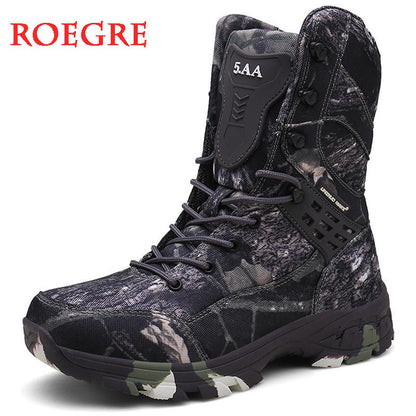 Men's Tactical Military Boots - Waterproof, Durable & Stylish