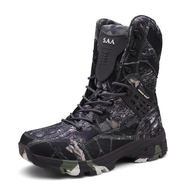 Men's Tactical Military Boots - Waterproof, Durable & Stylish
