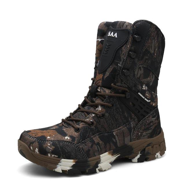 Men's Tactical Military Boots - Waterproof, Durable & Stylish