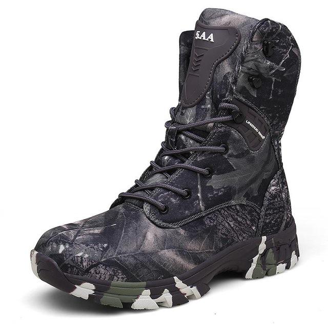 Men's Tactical Military Boots - Waterproof, Durable & Stylish
