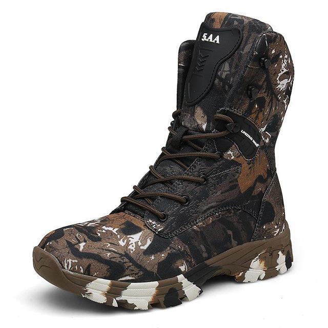 Men's Tactical Military Boots - Waterproof, Durable & Stylish