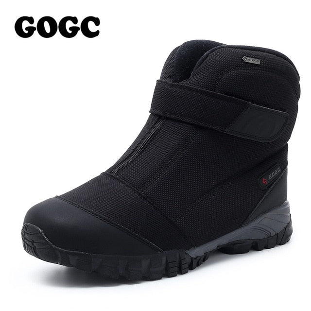 GOGC Men's Warm Winter Snow Boots - Durable & Cozy