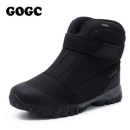 GOGC Men's Warm Winter Snow Boots - Durable & Cozy