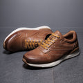 Stylish Men's Leather Oxfords - Comfort & Durability