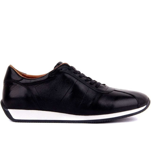 Sail Lakers Men's Leather Sneakers - Timeless Style & Lasting Comfort