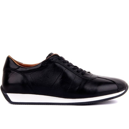 Sail Lakers Men's Leather Sneakers - Timeless Style & Lasting Comfort