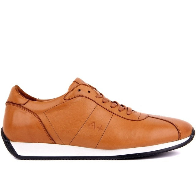 Sail Lakers Men's Leather Sneakers - Timeless Style & Lasting Comfort