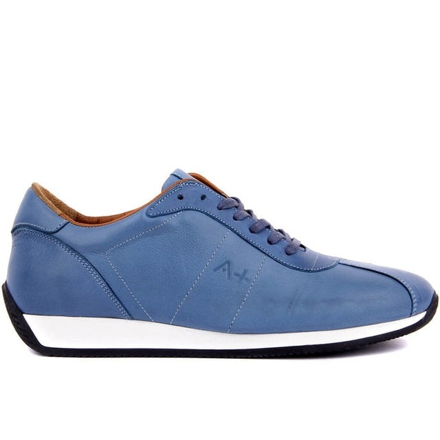 Sail Lakers Men's Leather Sneakers - Timeless Style & Lasting Comfort